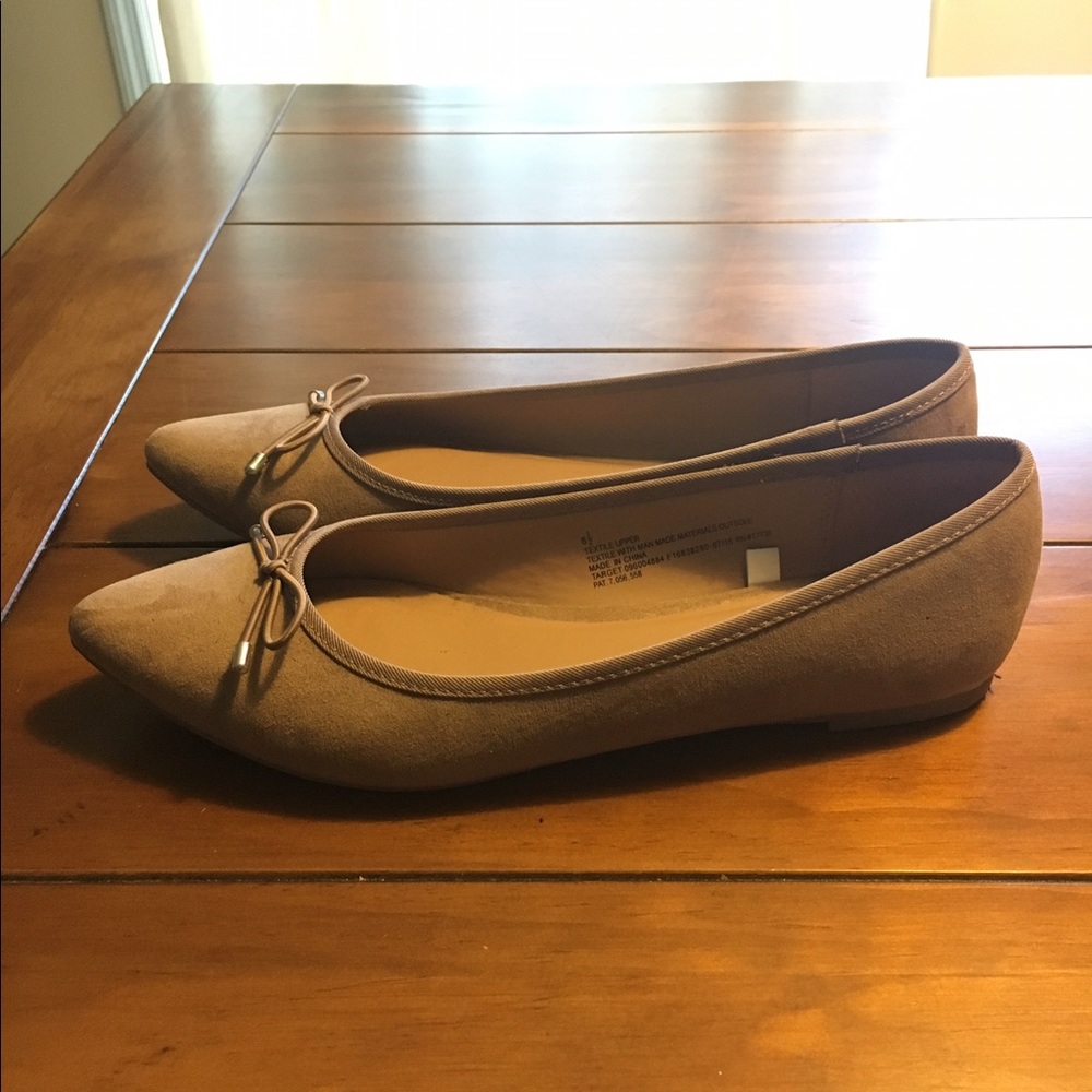 Merona Taupe Flats