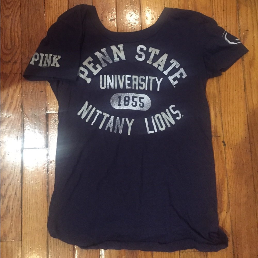 Fitted PINK penn State tee