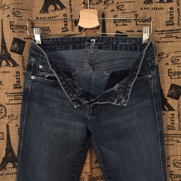 7 For All Man Kind A Pocket Boot Cut Size 29 - Picture 4 of 6