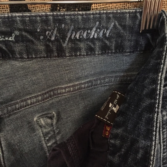 7 For All Man Kind A Pocket Boot Cut Size 29 - Picture 5 of 6