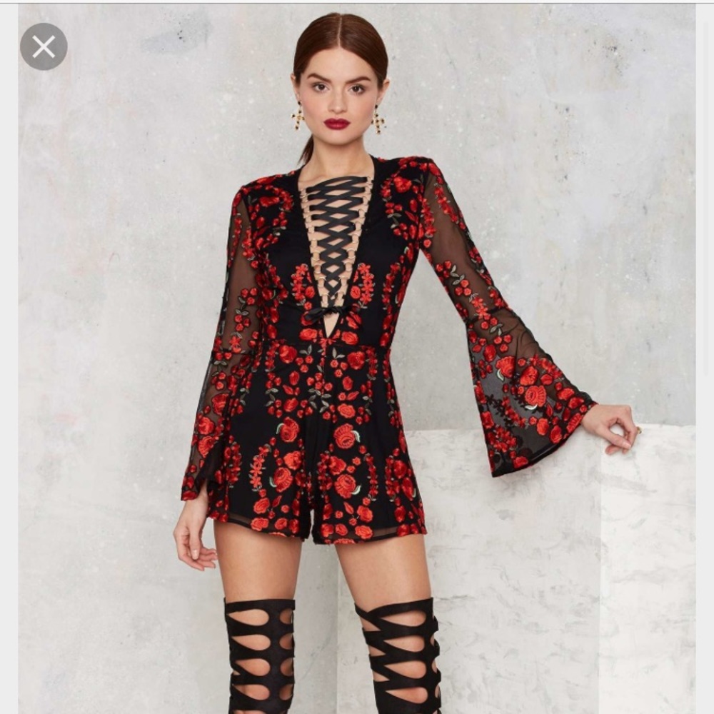 In search of this nasty gal romper