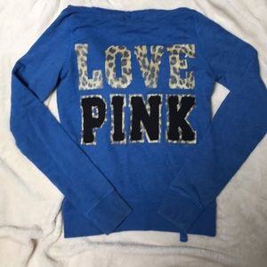 VS Pink ZipUp Hoodie