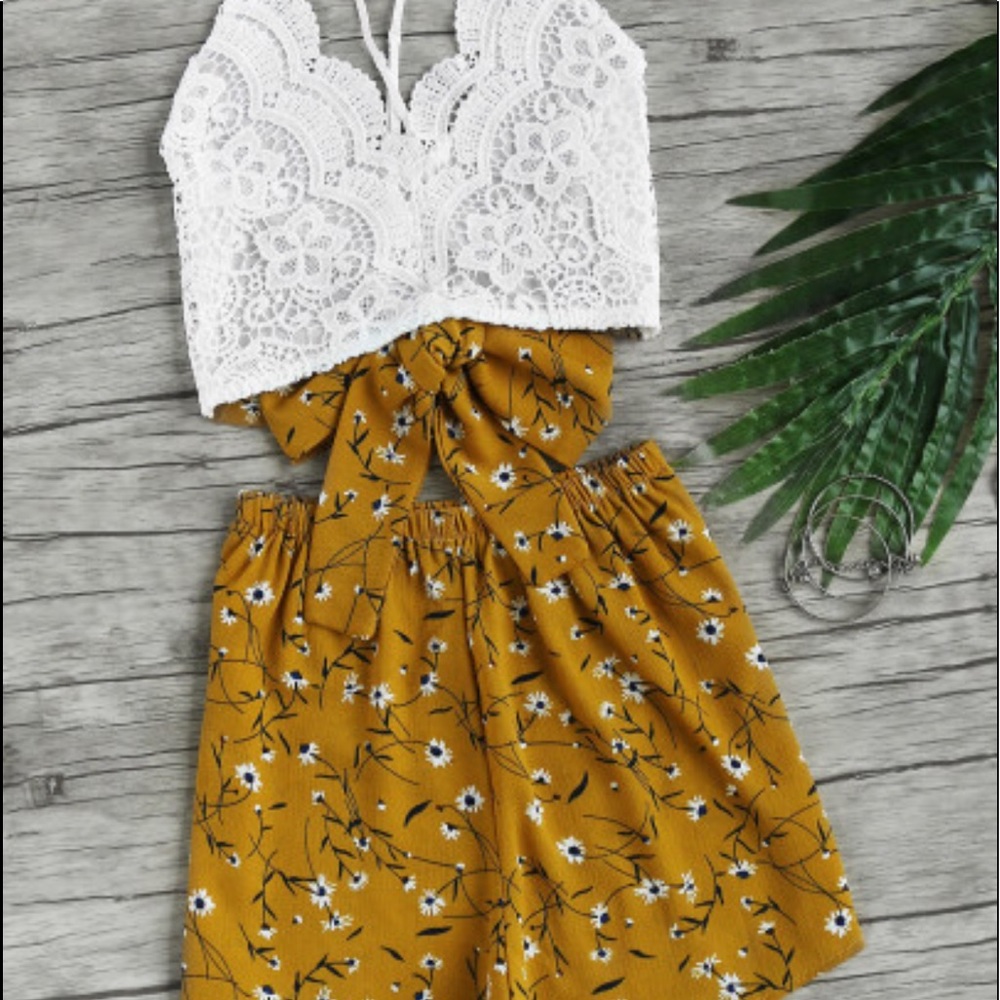 Two Piece Lace Set ✨
