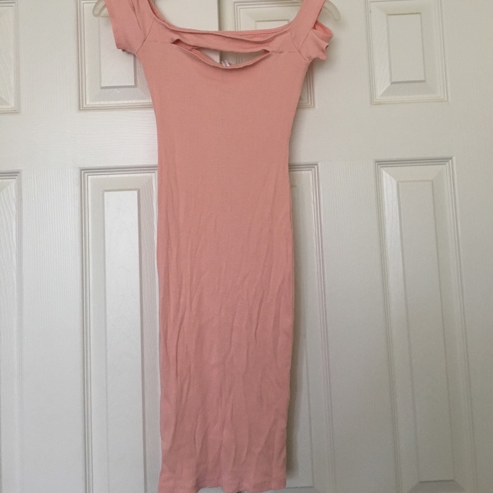 Cute shoulder off dress