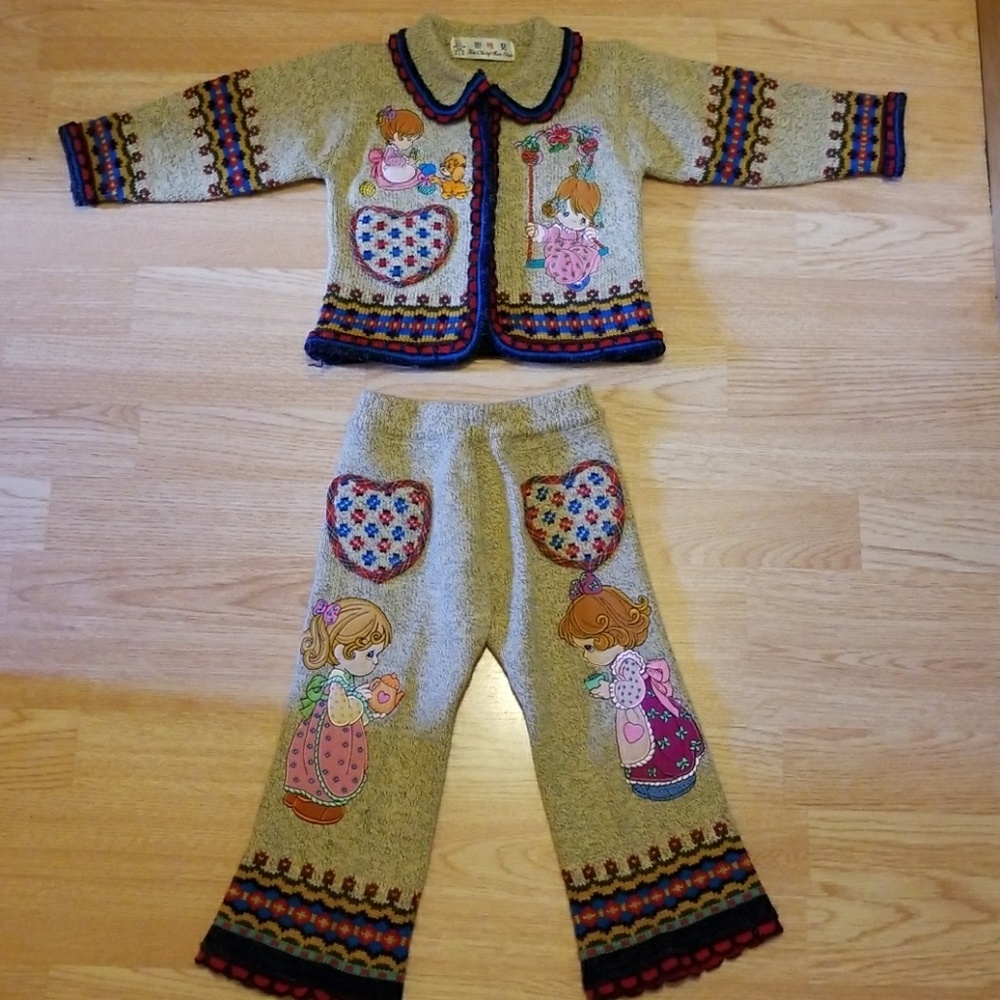 Precious moments wool outfit