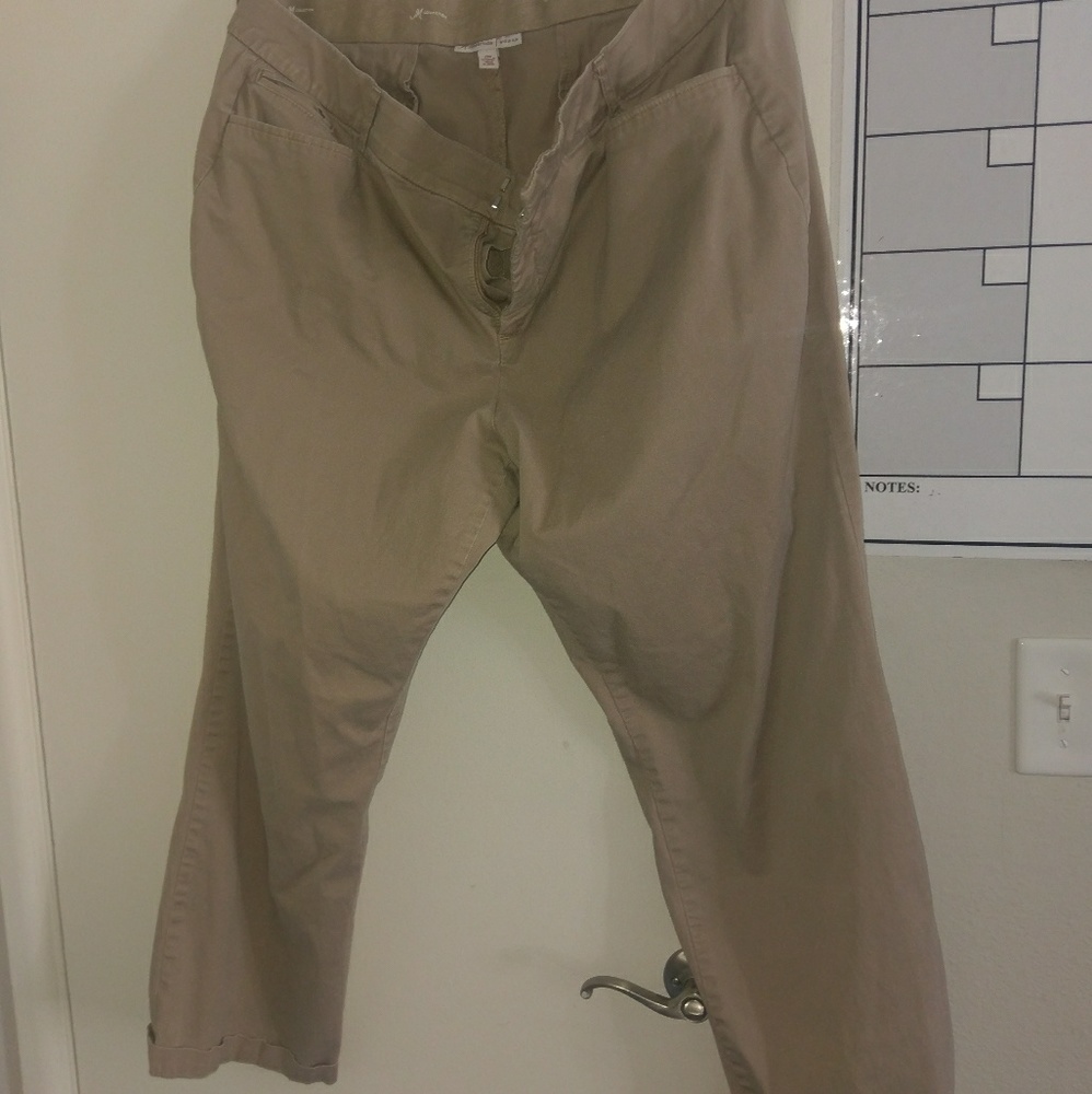 Size 22 woman's khakis
