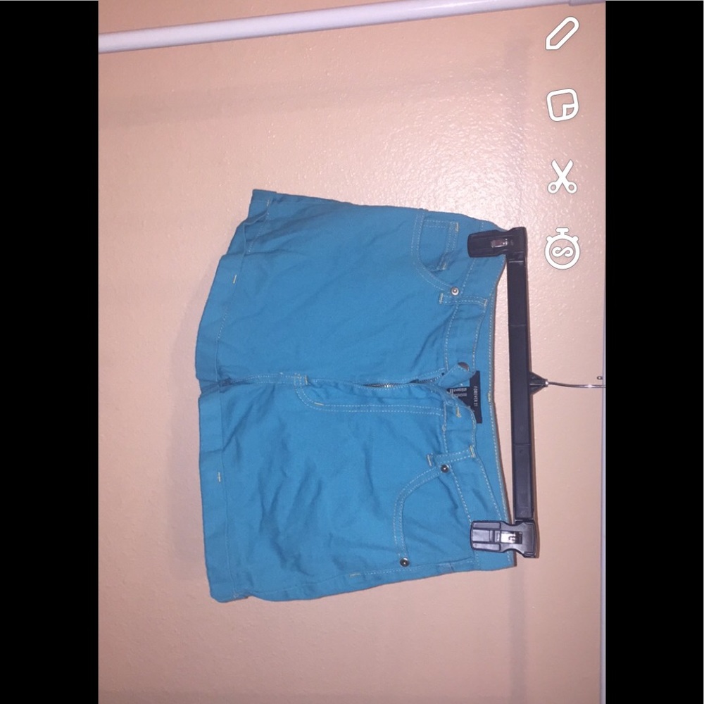 Aqua shorts