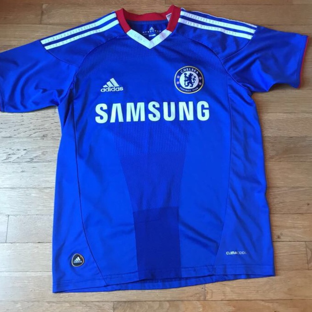 Boys Adidas Climacool Soccer Jersey