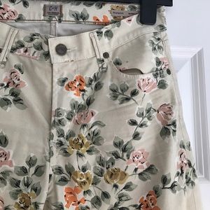 RARE citizens of humanity Floral Jeans