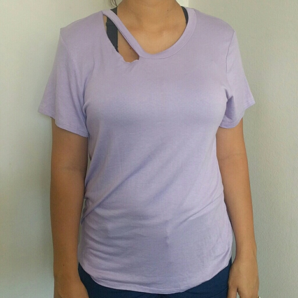 Ripped Shirt Style Top