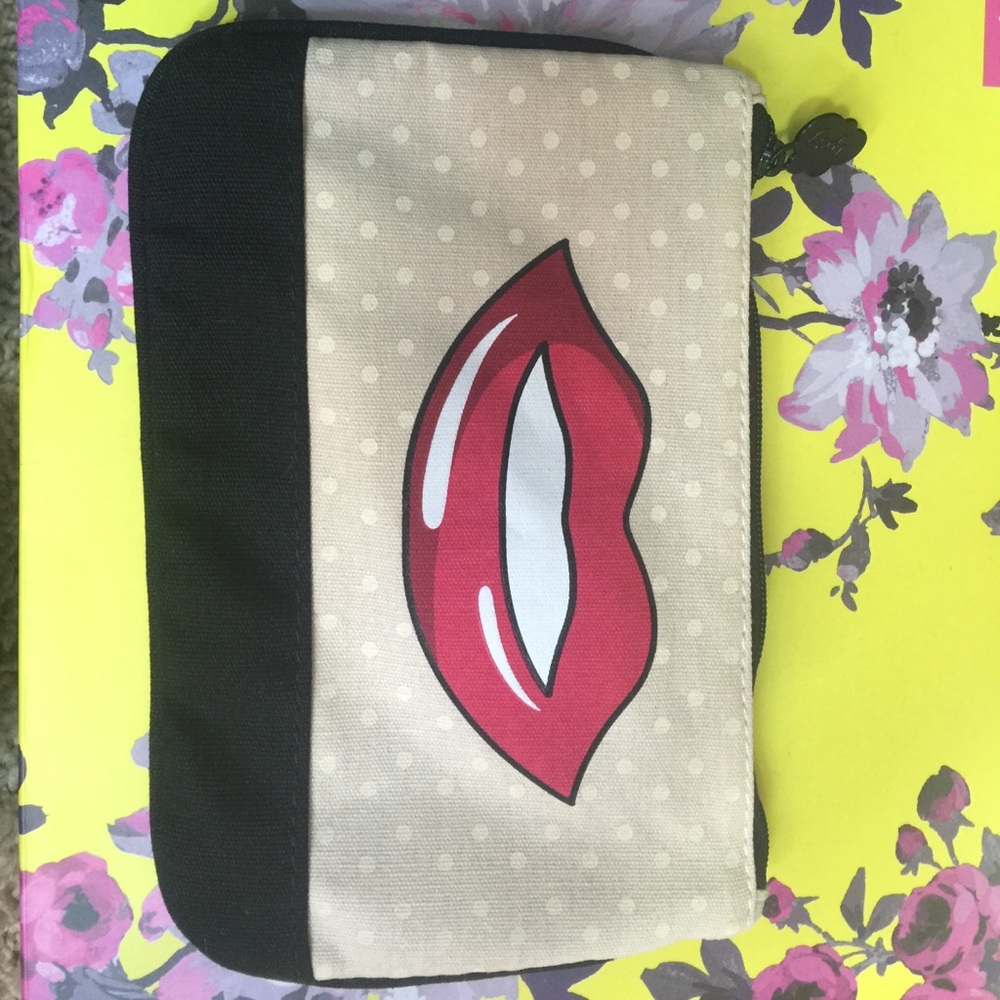 Lip makeup bag with surprise benefit lip product!!