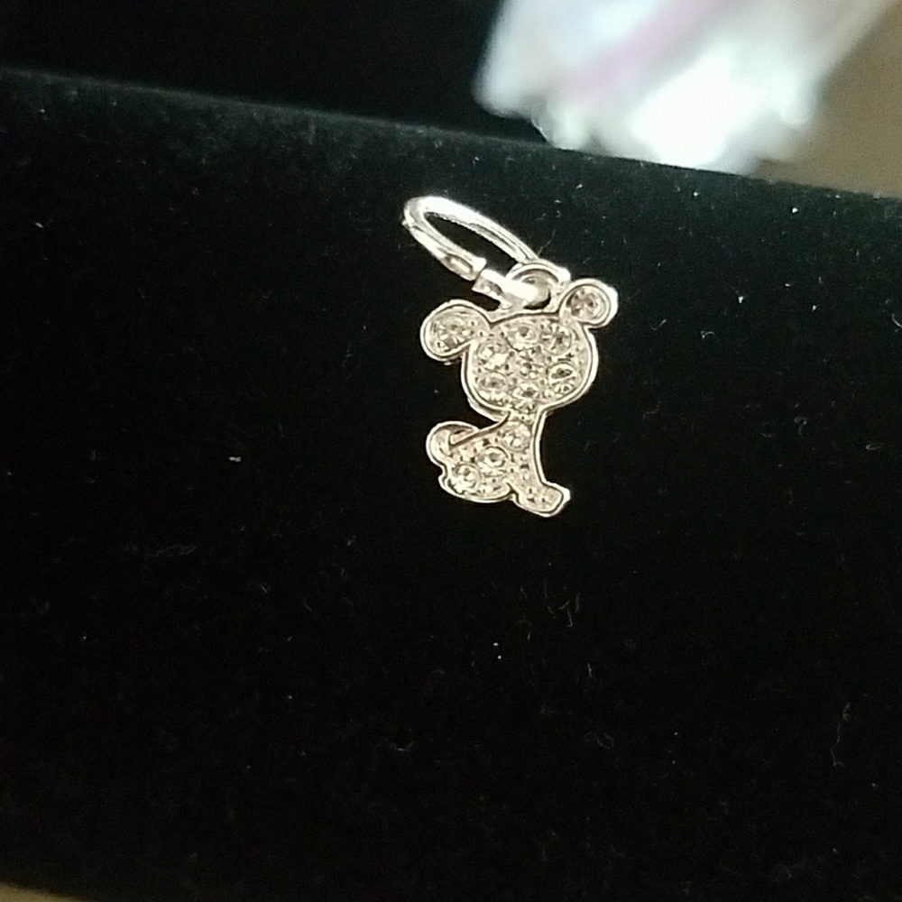 ADORABLE New DiVinci Sparkly Dog Charm