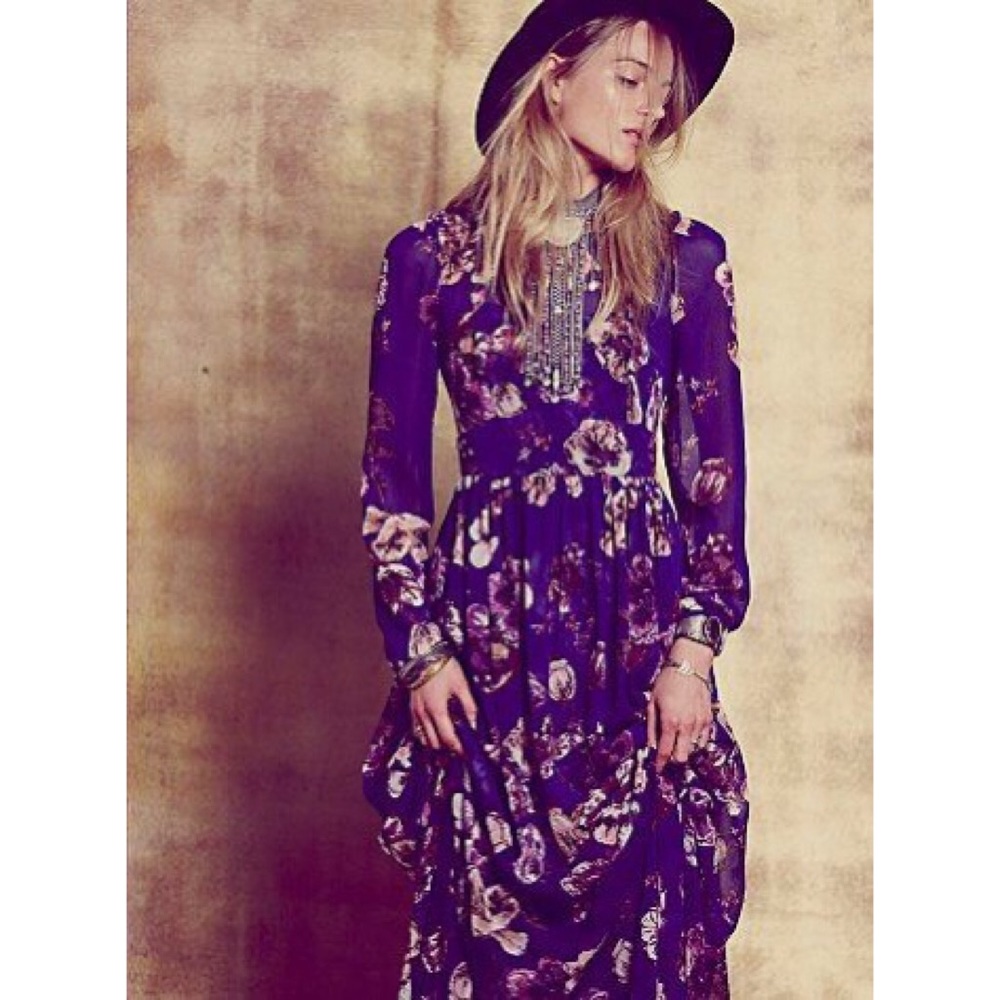 Free People Paradise Maxi Dress (NWOT)