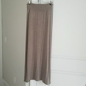 Like new foldover waistband Maxi skirt,  size S