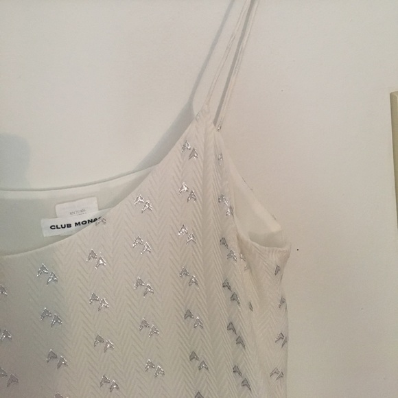 Club Monaco White Top - Picture 4 of 6