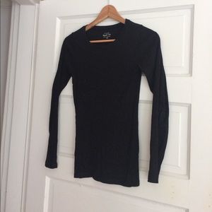J.Crew Black Perfect Fit Tee
