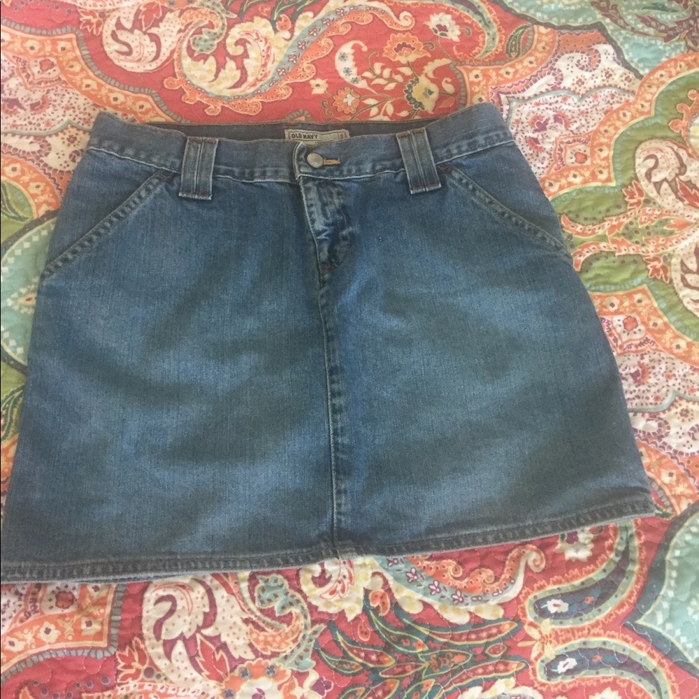 Old Navy jean skirt