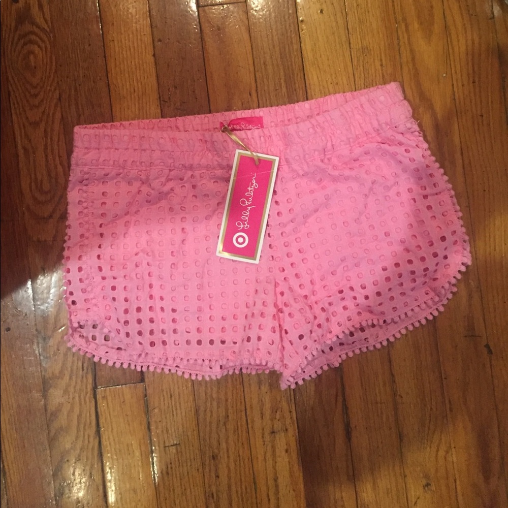 Lilly Pulitzer for target pink shorts