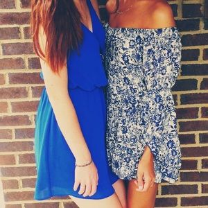 Off the shoulder Patterned dress