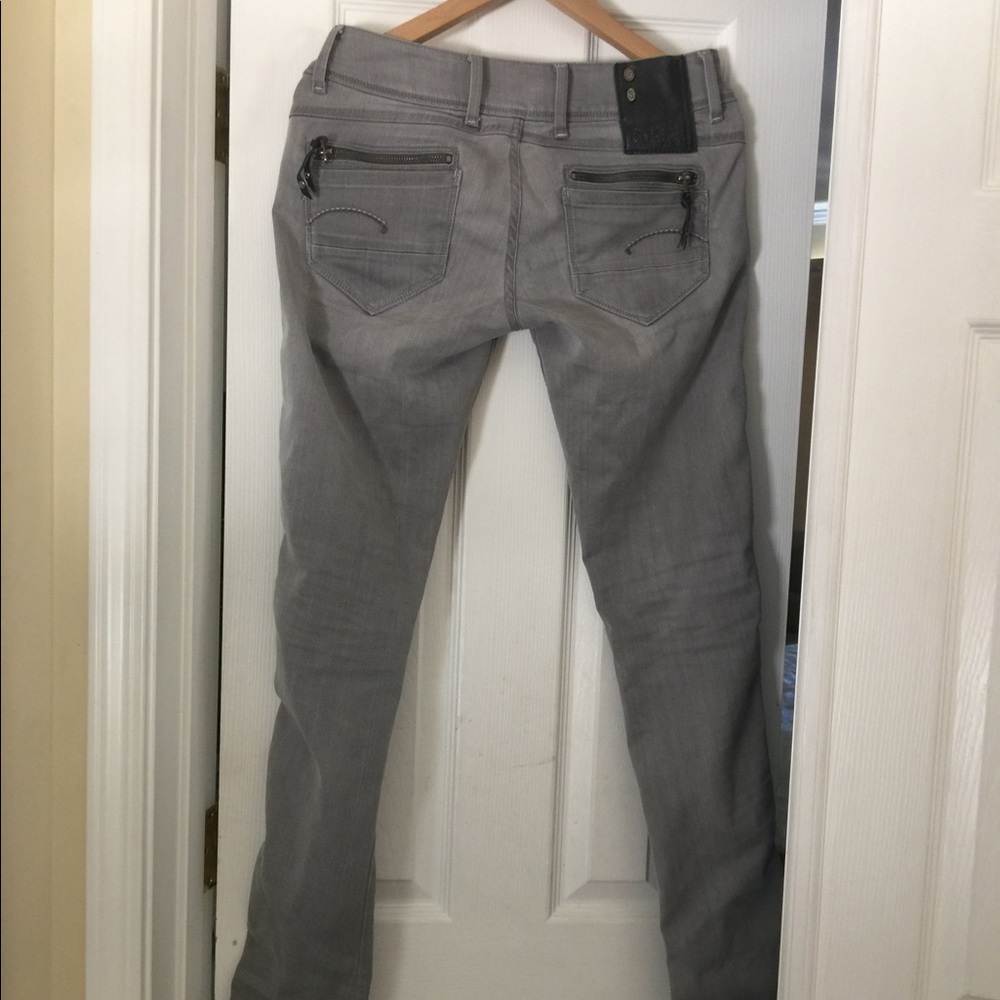 G-star skinny grey jeans size 29