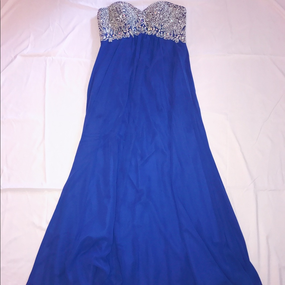 Prom Dress - Royal Blue