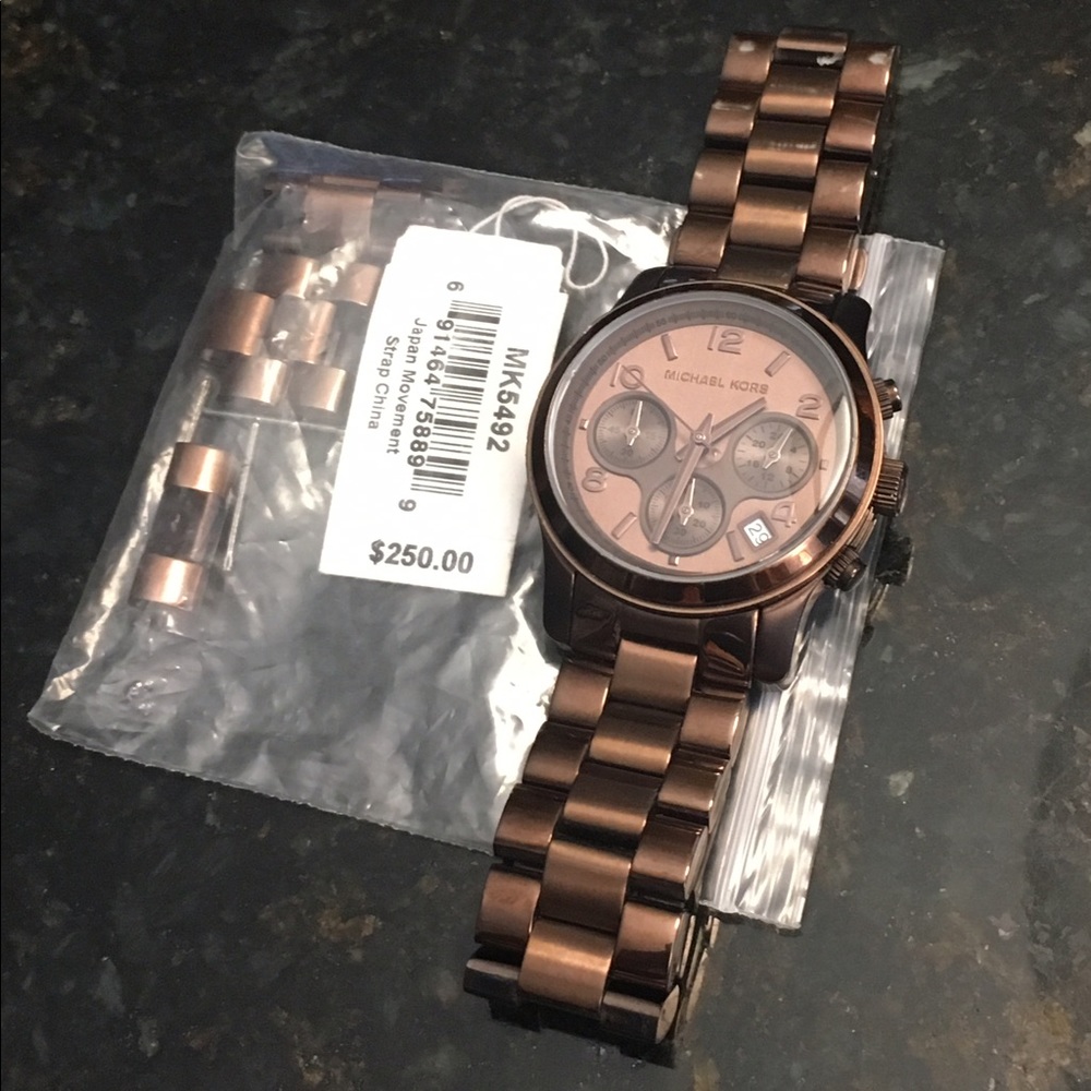 Bronze MK watch