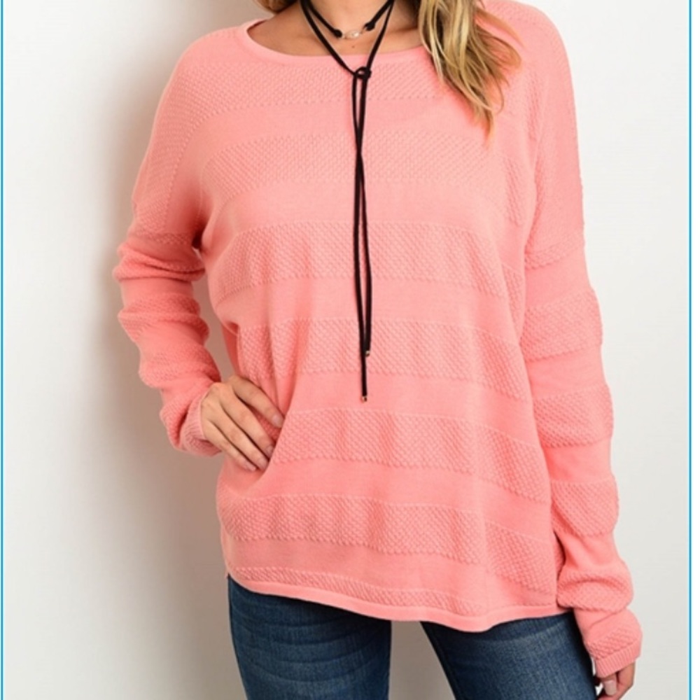 ❤️ LAST NEW Oversized Coral Sweater - Picture 2 of 6