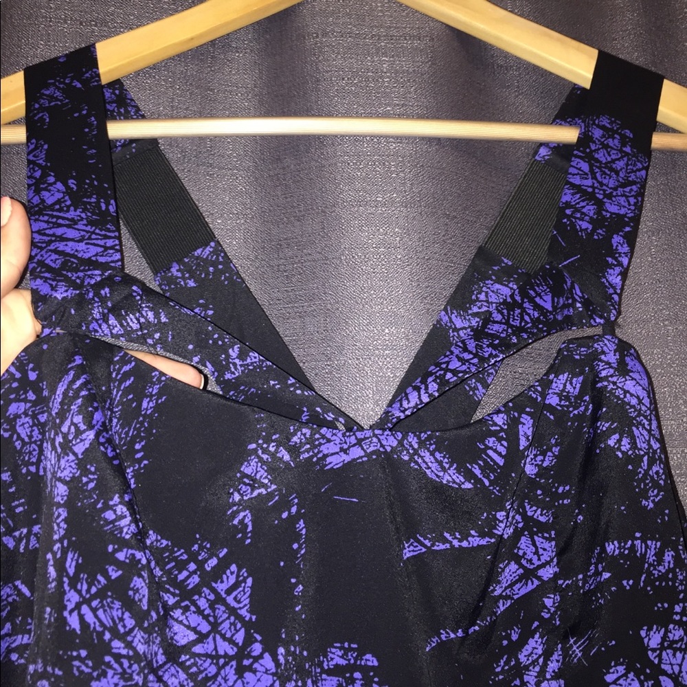 MetroPark Black Peplum Top - Picture 2 of 4