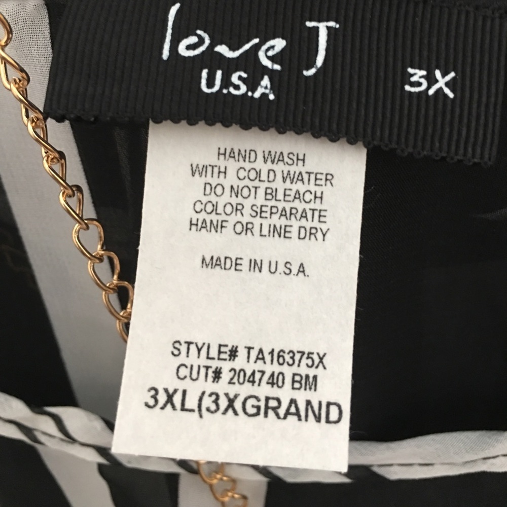 Sheer striped batwing sleeve top size various - Picture 3 of 8