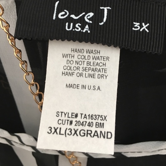 Sheer striped batwing sleeve top size various - Picture 3 of 8