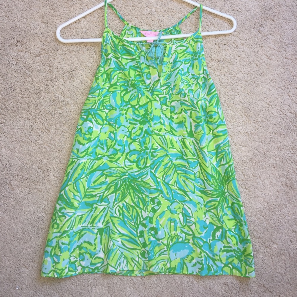 Silk Lilly Pulitzer top!