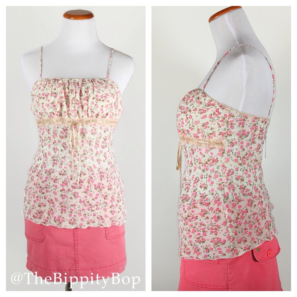 New Romantic Floral Cami