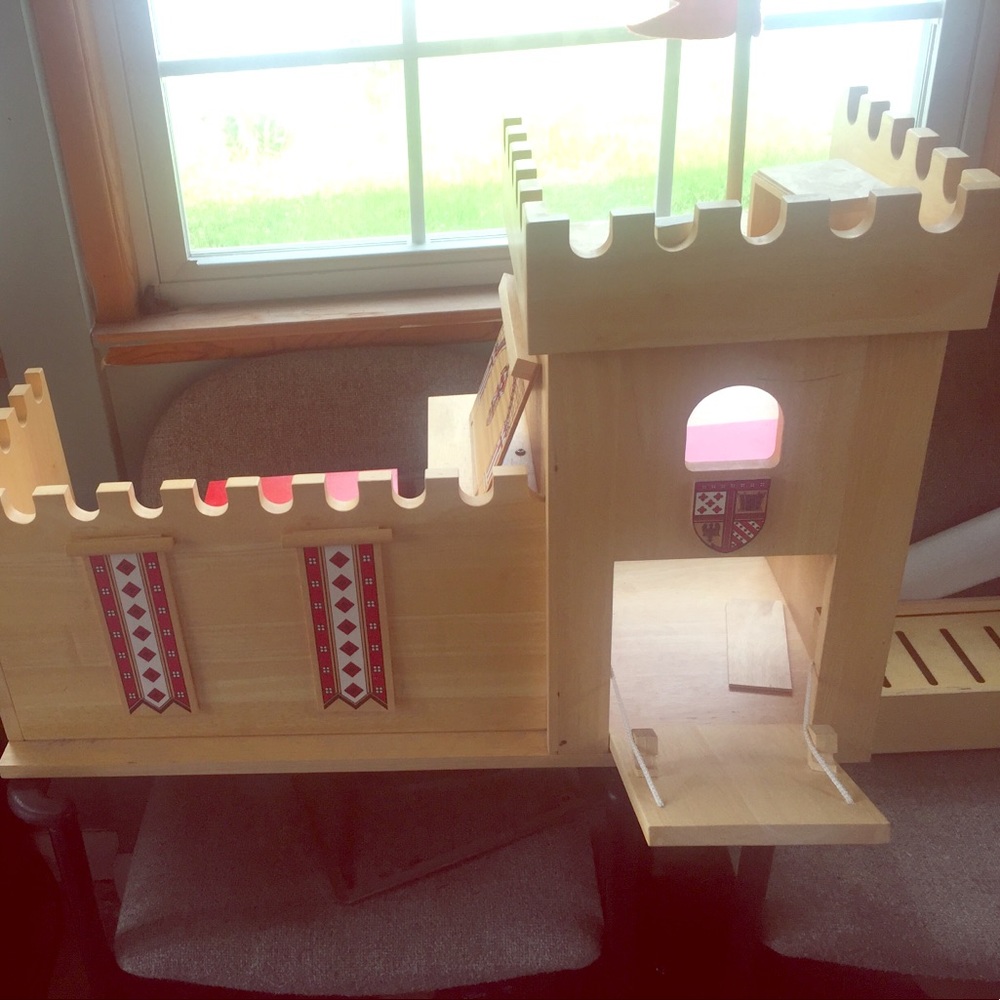 Wooden castle
