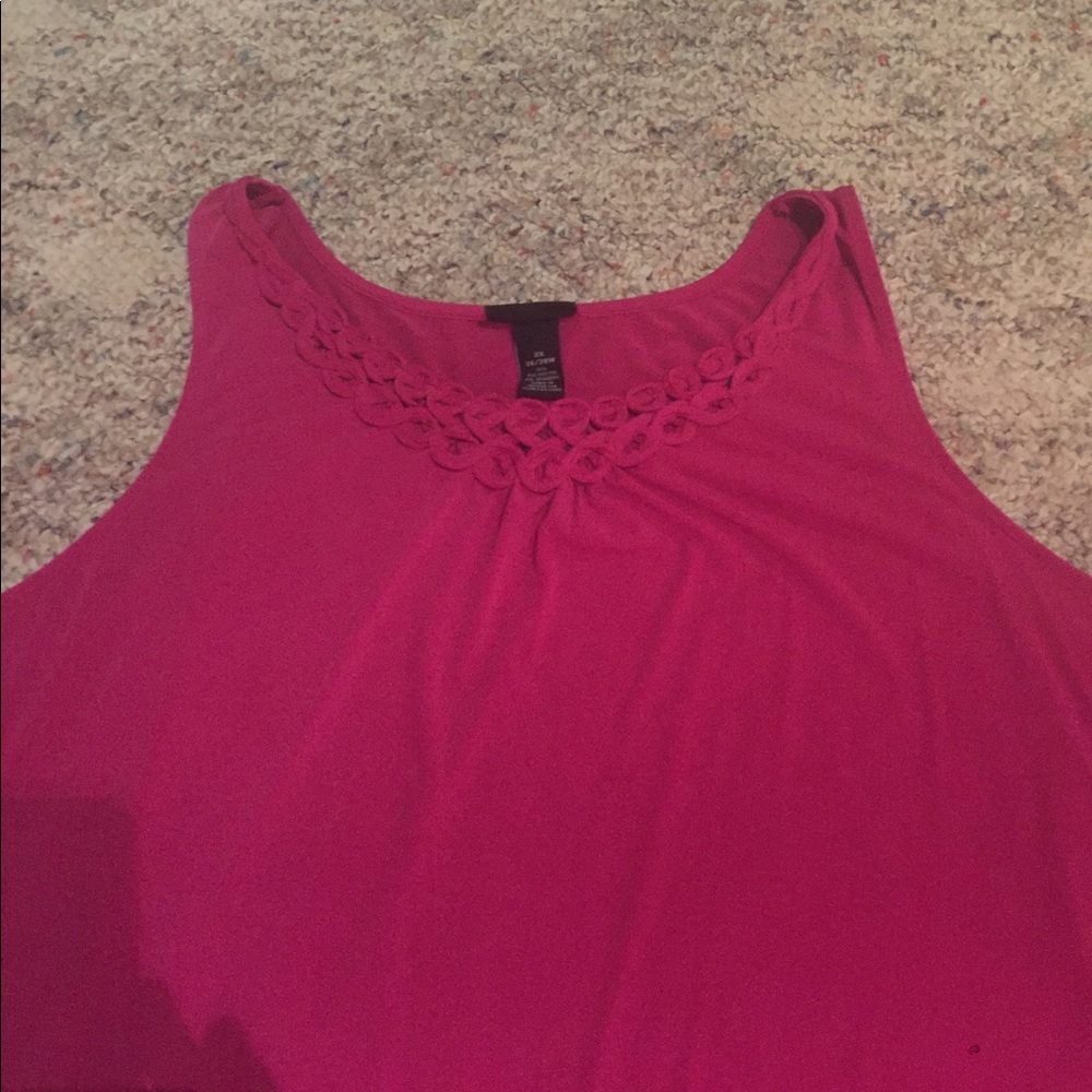 Dress tank top