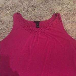 Dress tank top