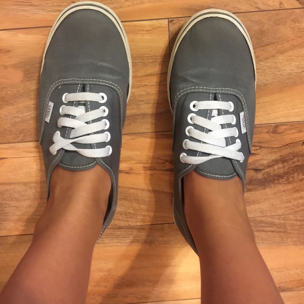 Grey vans size 9 (fit like 8.5)