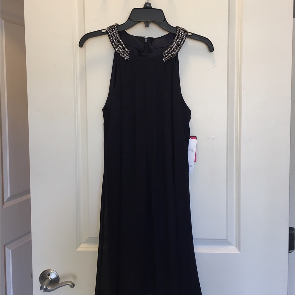 Vince Camuto Navy Cocktail Dress