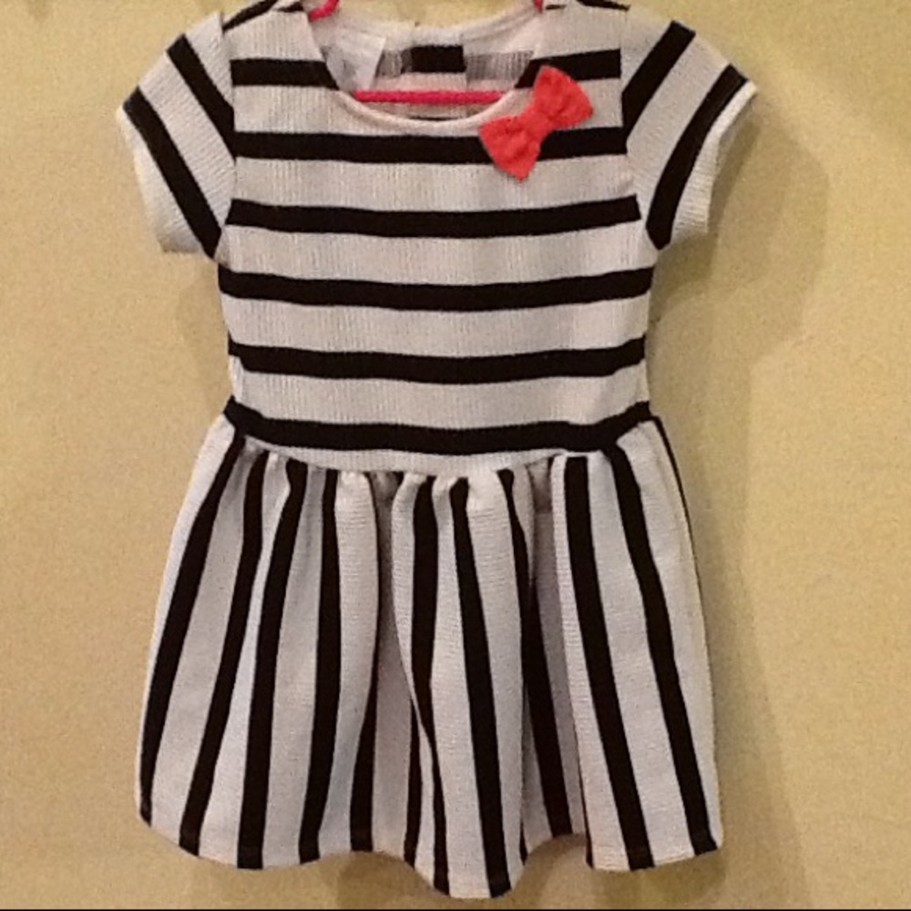 Black & White striped dress