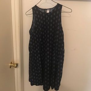 EUC Navy Blue swing dress sz SP