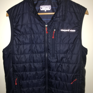 Vineyard Vines Puffer Vest - Navy Blue