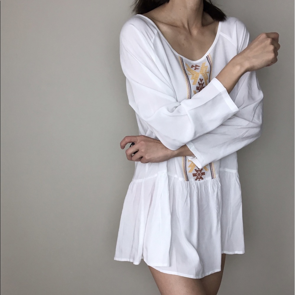 BOHO LUXE Embroidered dress. LAST PIECE - Picture 5 of 8