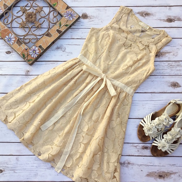 Urban Outfitters Dresses & Skirts - Pins and Needles Lace Overlay Sleeveless Dress