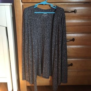 A Justice gray cardigan
