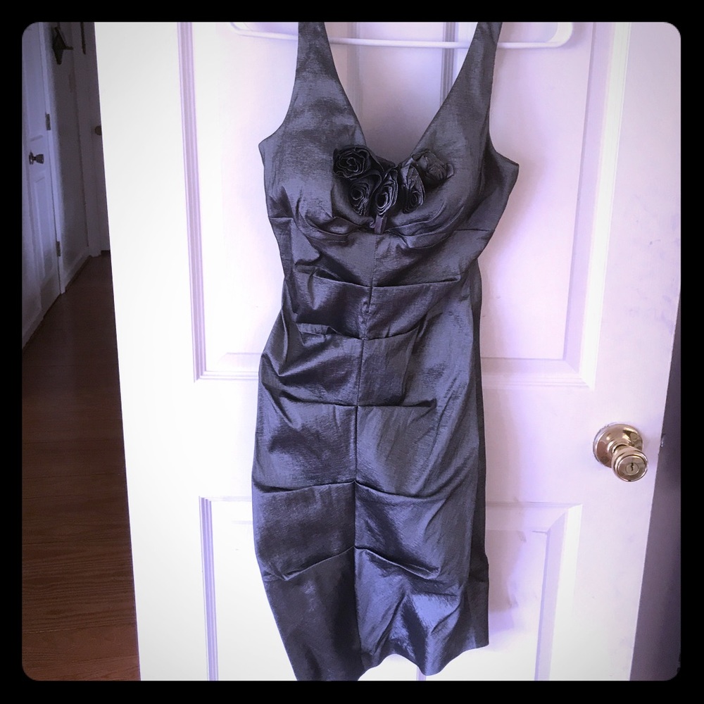 Gray/silver dress