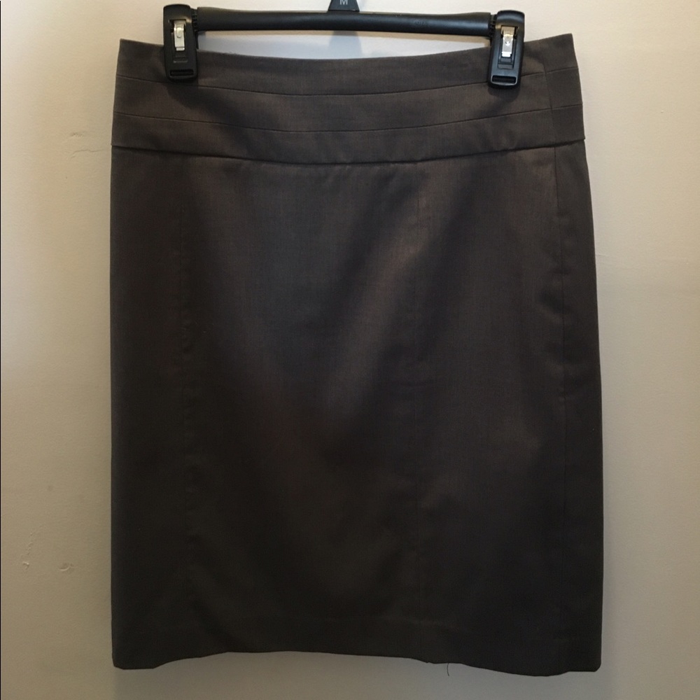 H&M Dark Gray High waisted Pencil Skirt