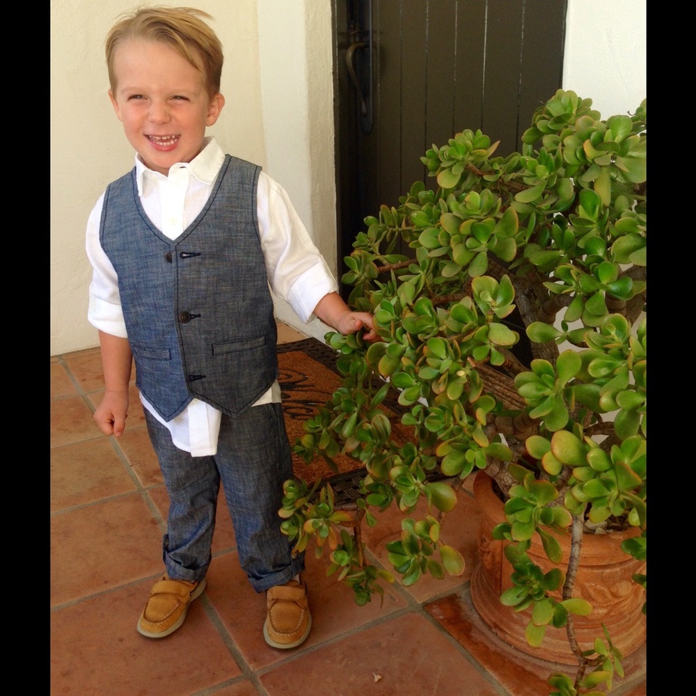 Toddler boys dress outfit