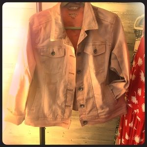 Merona Target pink denim jacket