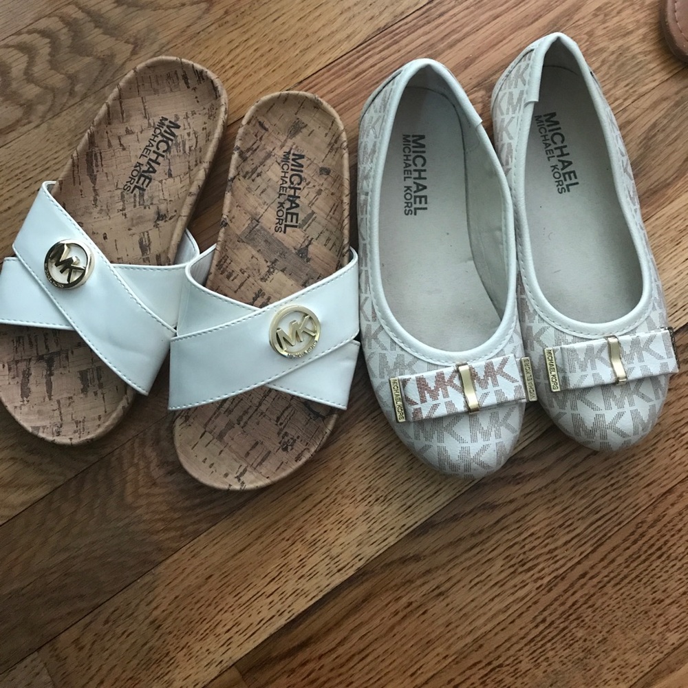 Girls Michael Kors Shoe Set