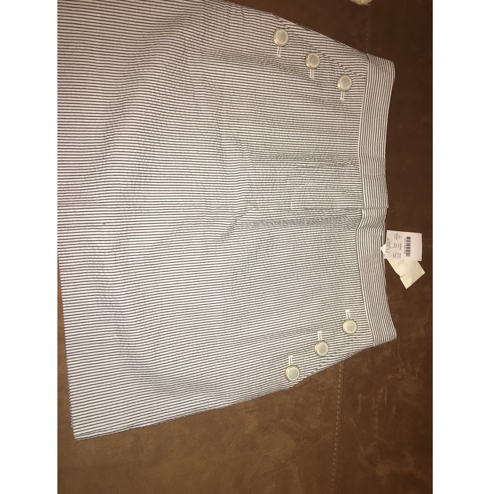 NWT Seersucker J Crew Skirt