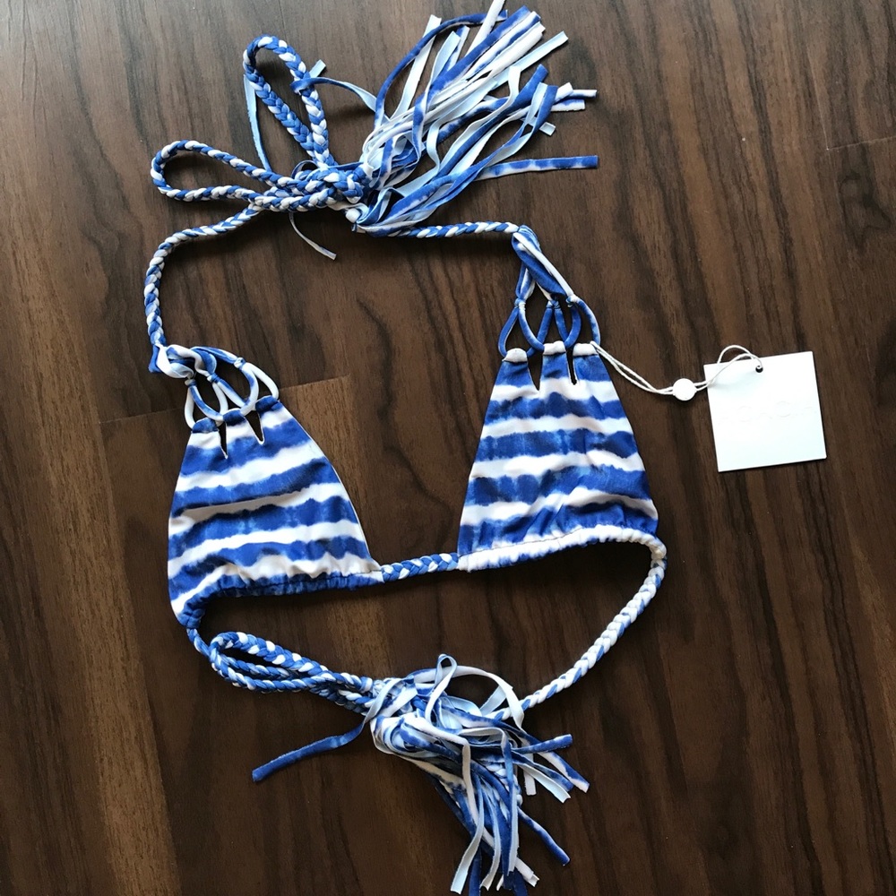 ACACIA SWIMWEAR TUNNELS TOP IN PACIFIC TIDES